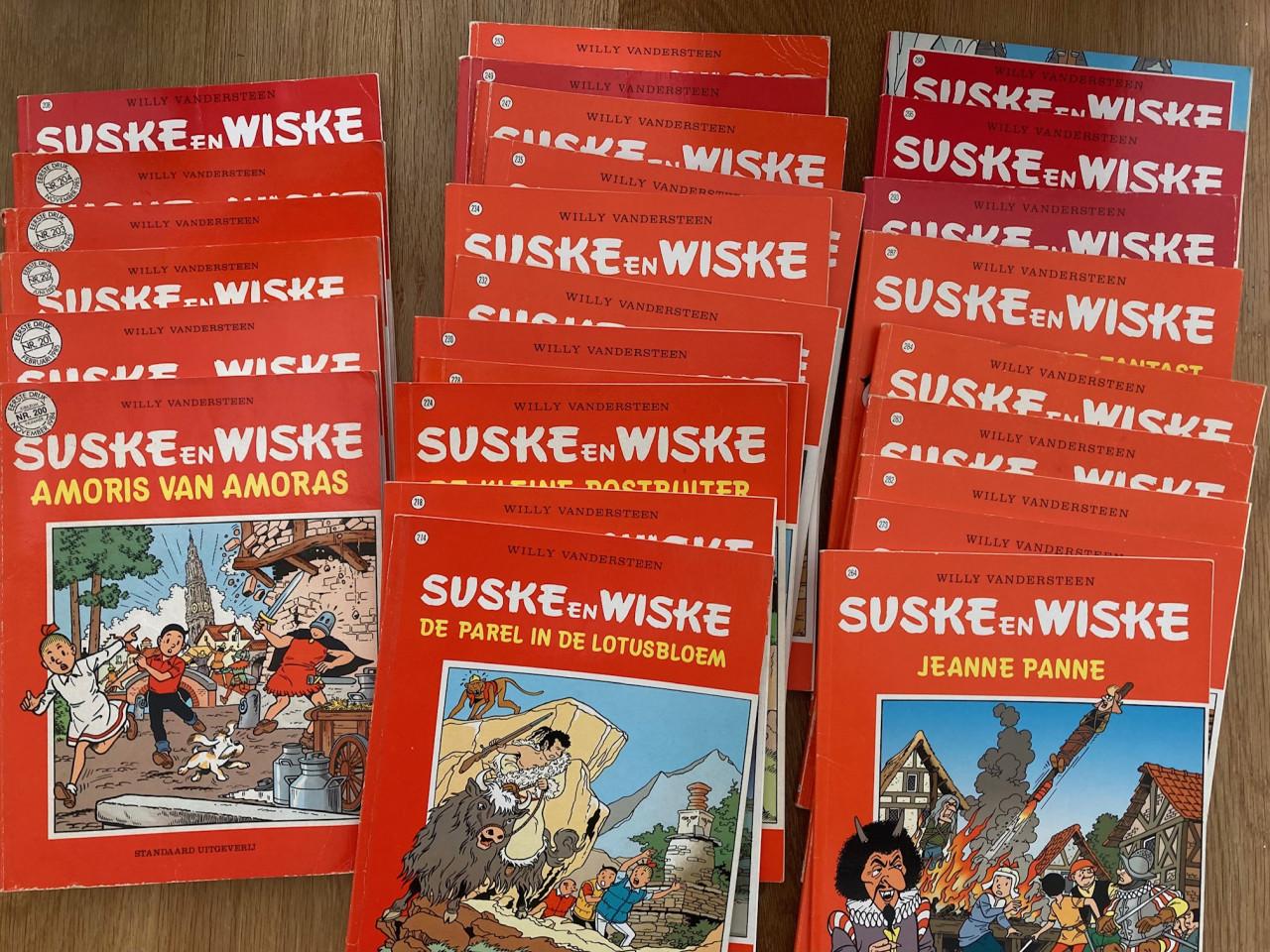 Grote collectie stripboeken