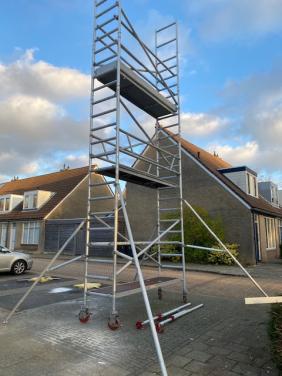 Te koop aluminium rolsteiger van Kelfort