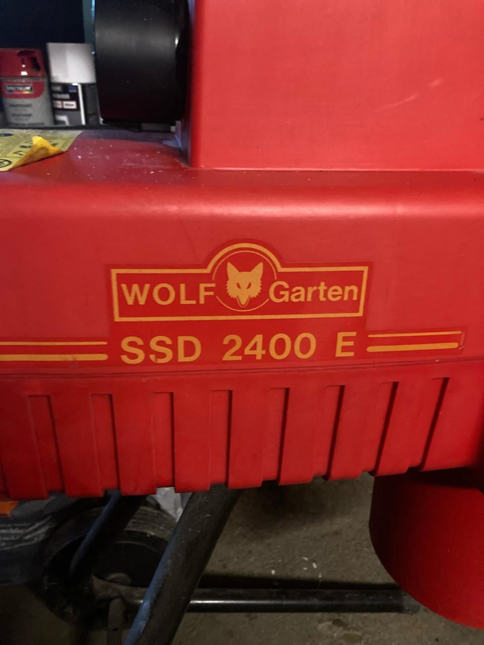 Wolf Garten Hakselaar