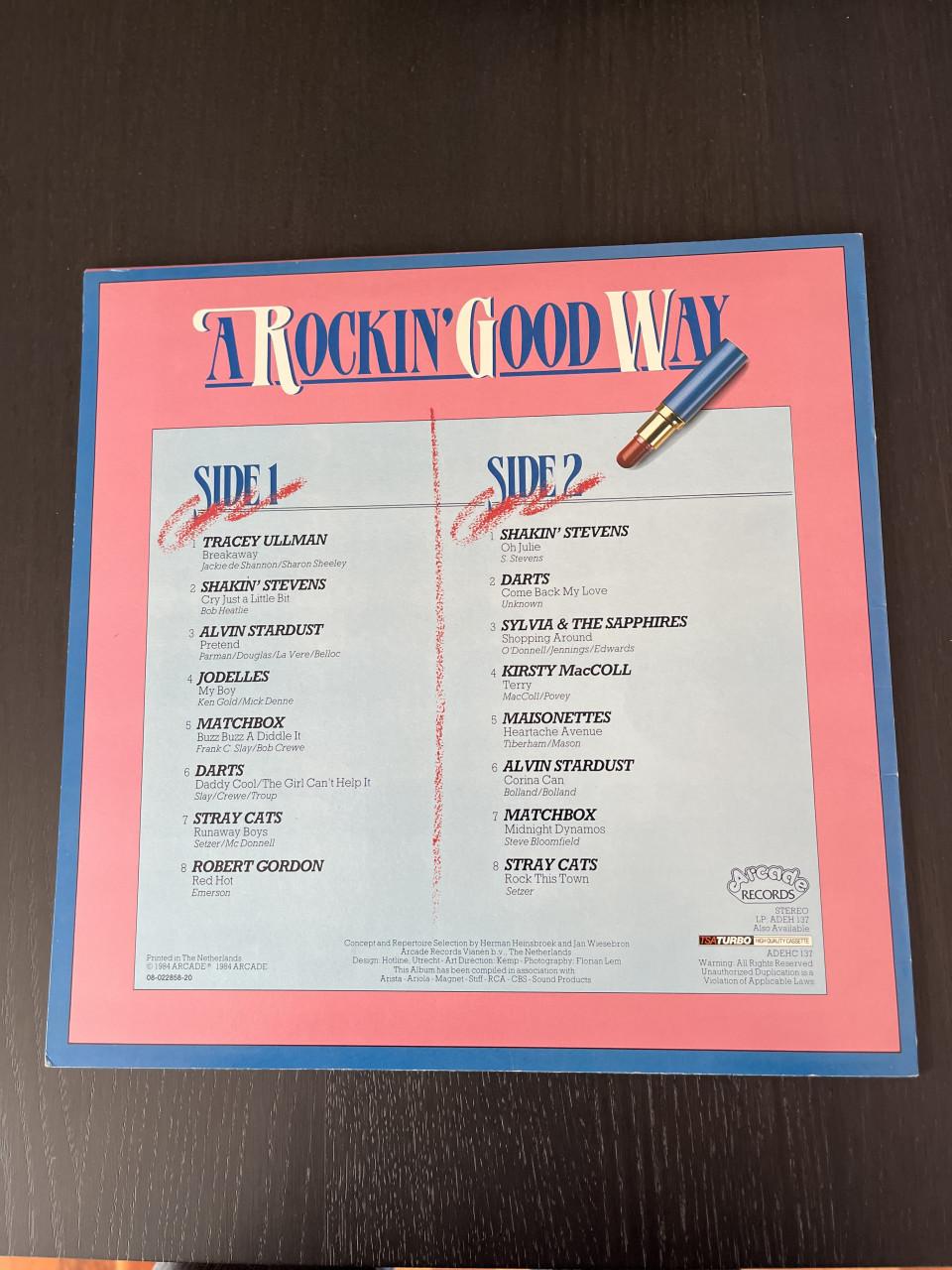LP "A Rockin' Good Way (vinyl-verzamel)