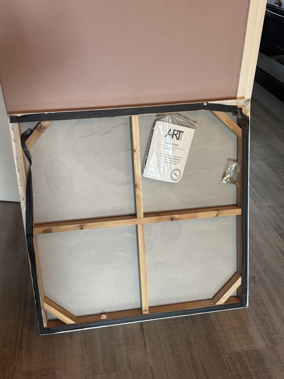 Handgeschilderd canvas ART@HOME
