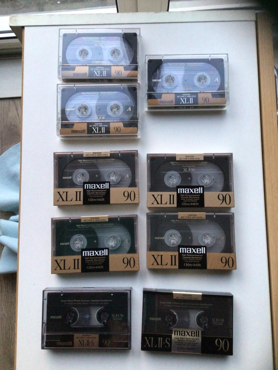 Cassettebandjes Maxell