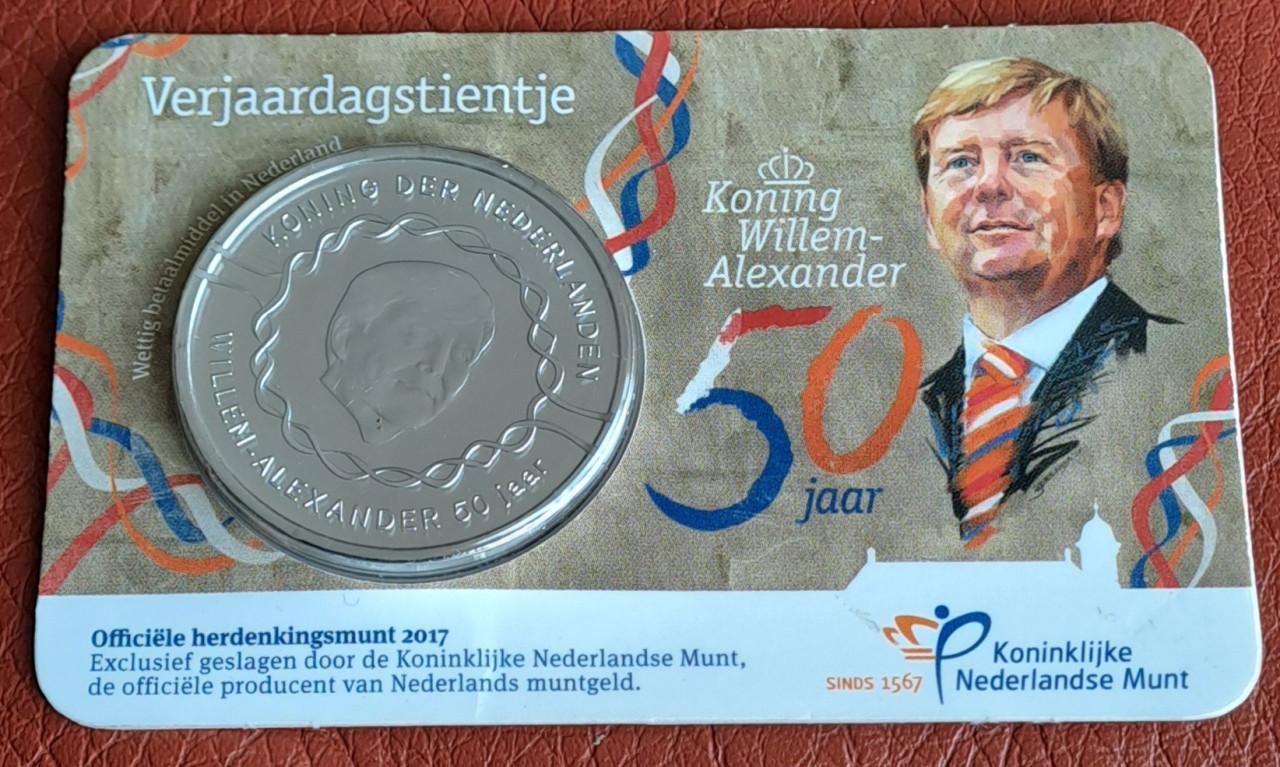 Herdenkingsmunt koning Willem-Alexander **GERESERVEERD**