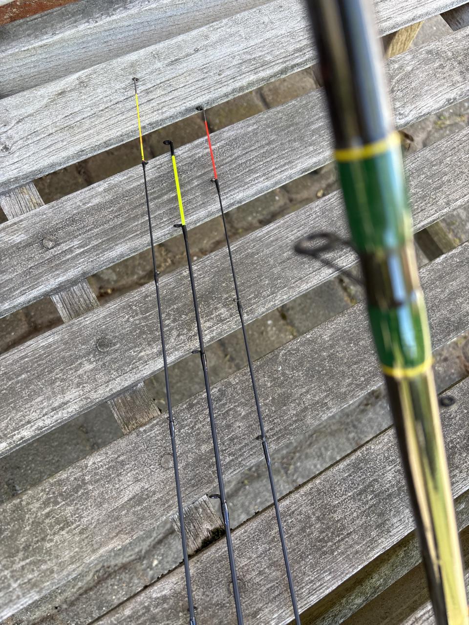 Nieuwe match hengel en Feeder met molentjes