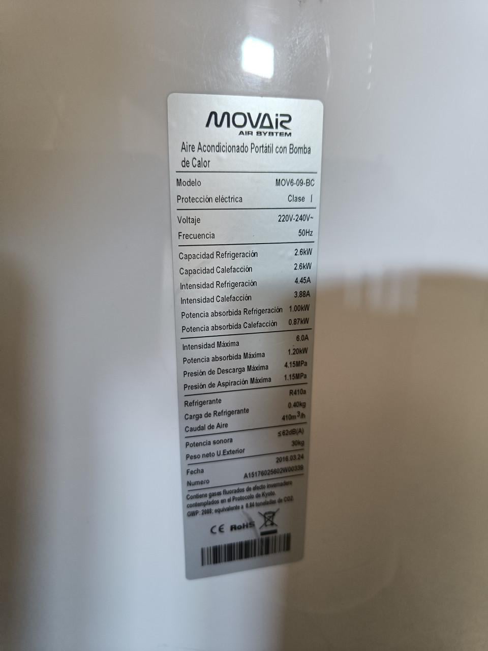 Mobiele Airco