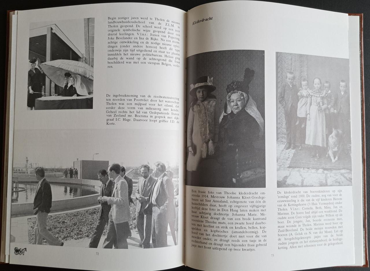 HET EILAND THOLEN van 1900 tot nu deel 2 - MA Geuze - 1995