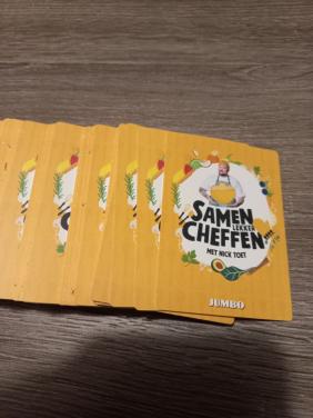 Jumbo verzamelkaartjes / bakkaartjes
