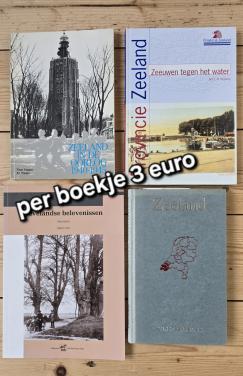 Diverse Zeeuwse boekjes voor een klein prijsje