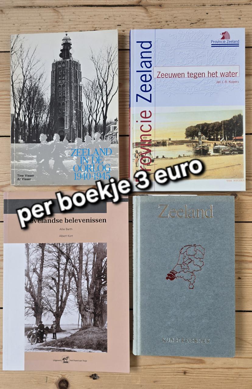 Diverse Zeeuwse boekjes voor een klein prijsje