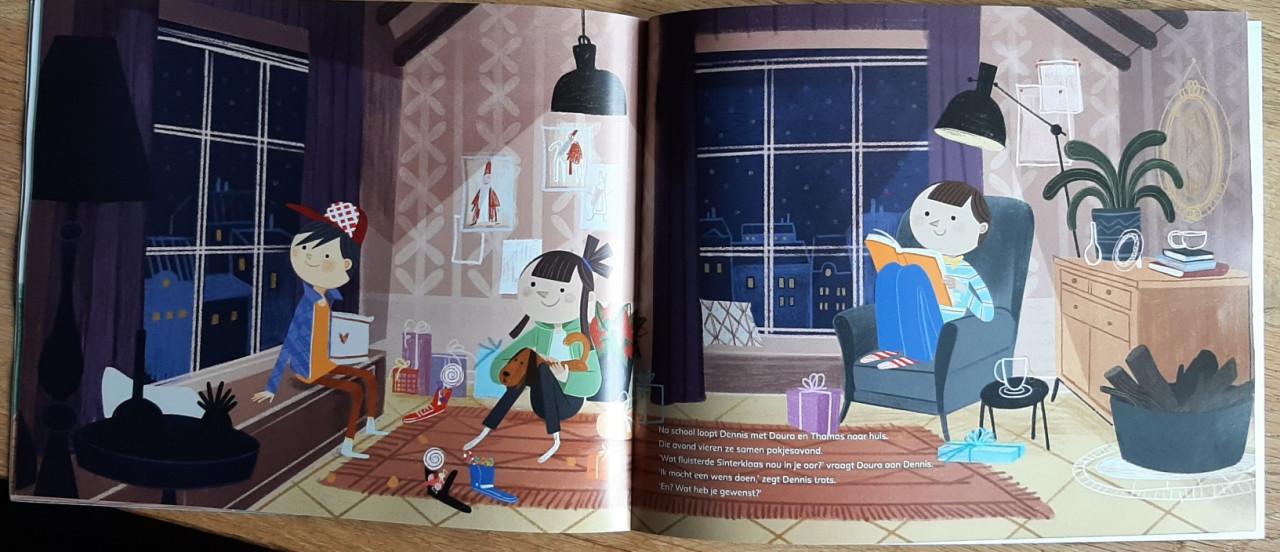 Sint is zijn ring kwijt! Door Jamai Loman, tekst & Laura Re, tekening