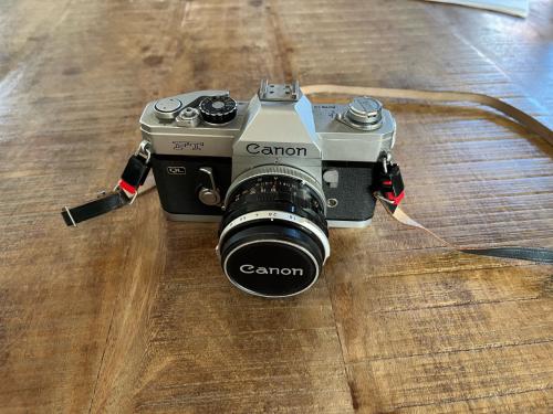 Vintage Canon camera