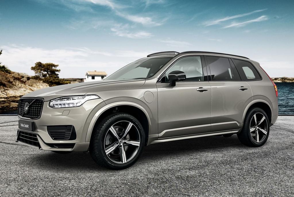 Volvo XC90 t8 390pk r-design | full options !! b&w| luchtvering| trekhaak