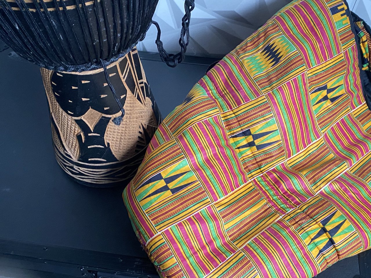 Prachtige AFRIKAANSE DJEMBE - teab