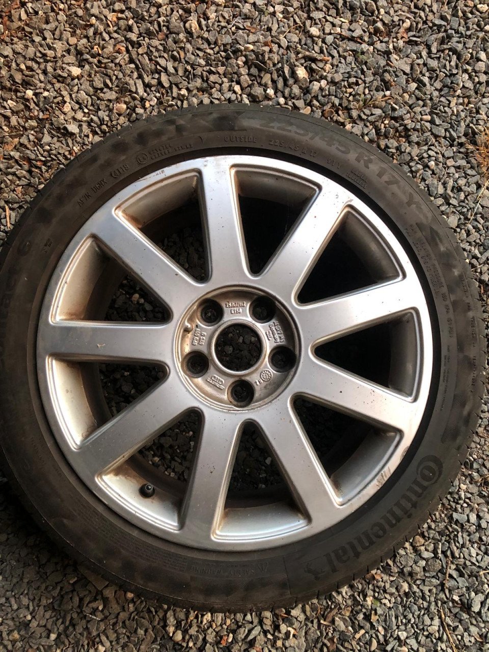 4st Audi A3 velgen + banden