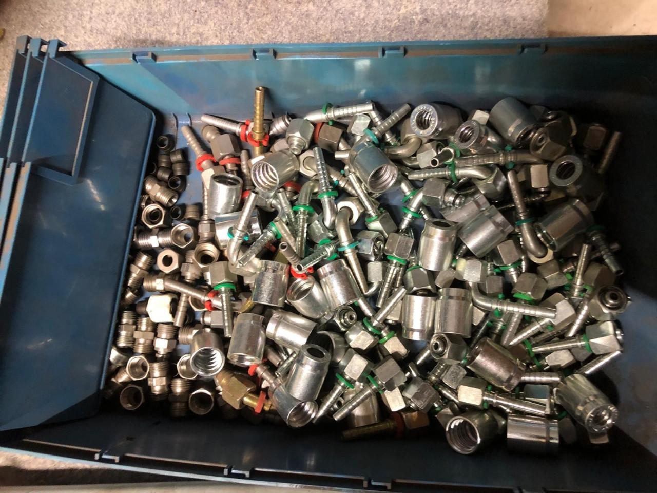 Pers voor hydraulische slangen
