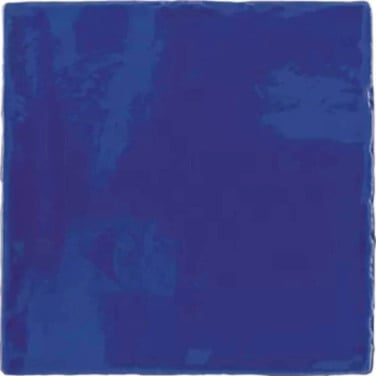 3035-173 Ca 6 m² handvormlook tegels 13x13 cm, kobaltblauw