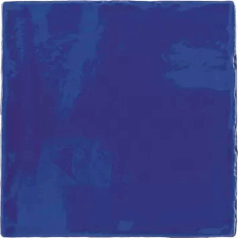 3035-173 Ca 6 m² handvormlook tegels 13x13 cm, kobaltblauw
