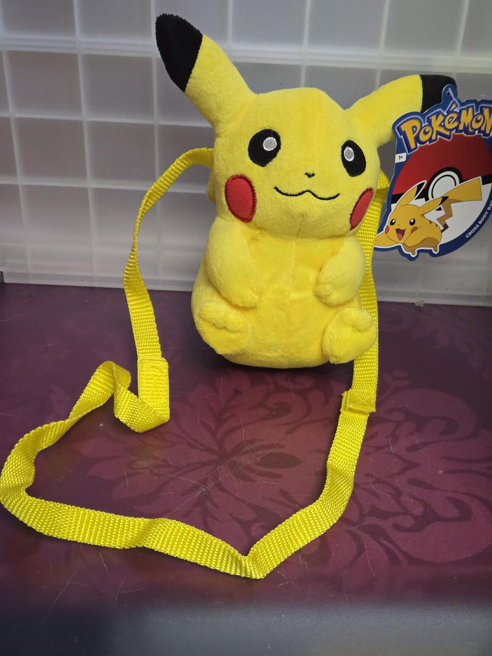 Pikachu pluche cross-body tas ,20 x11 cm
