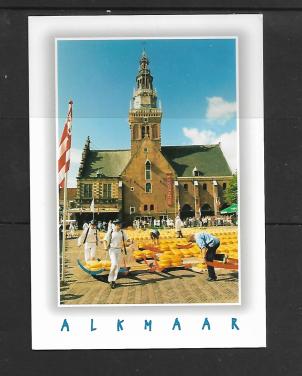 Ansichtkaart   A 135  Alkmaar   kaasmarkt