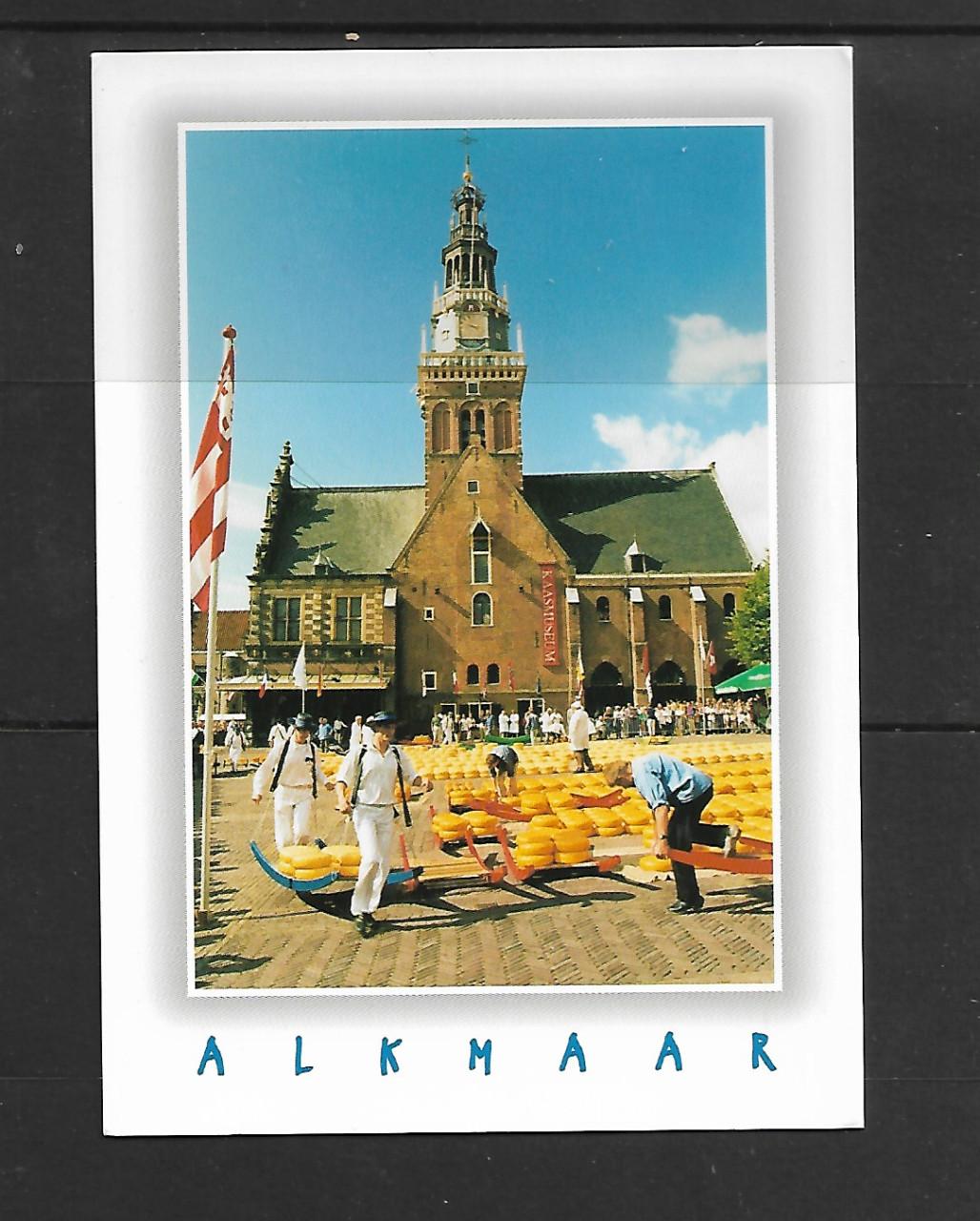 Ansichtkaart   A 135  Alkmaar   kaasmarkt