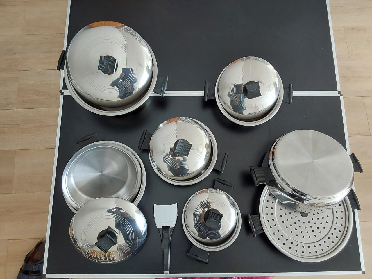 Pannenset  van Rena-ware