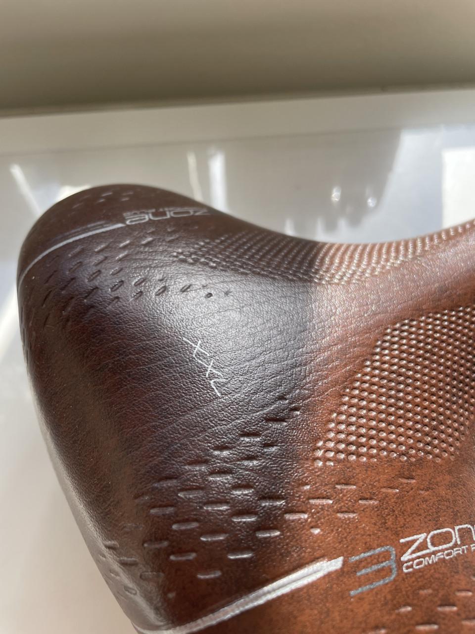 Selle Bassano Volare 3Zone Comfort Plus Fietszadel - Bruin