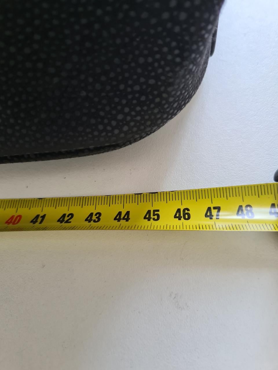 Zwarte koffer van Oakman L46 X B34 X D26