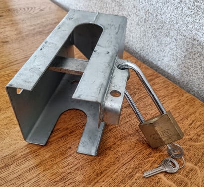 Disselslot  INclusief Abus hangslot