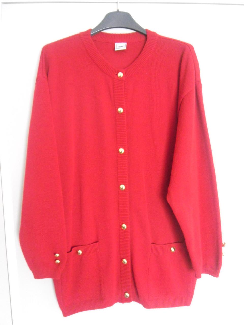 ROOD DAMES VEST Z.G.A.N. MAAT L [ 44-46 ]