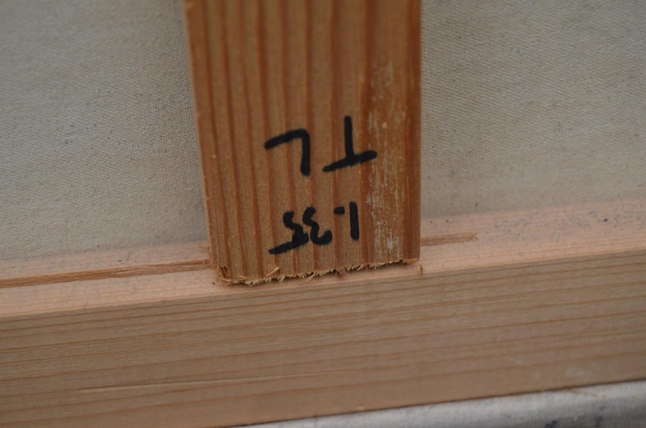 Twee prachtige enorme Balinese schilderijen, pendanten, gesigneerd