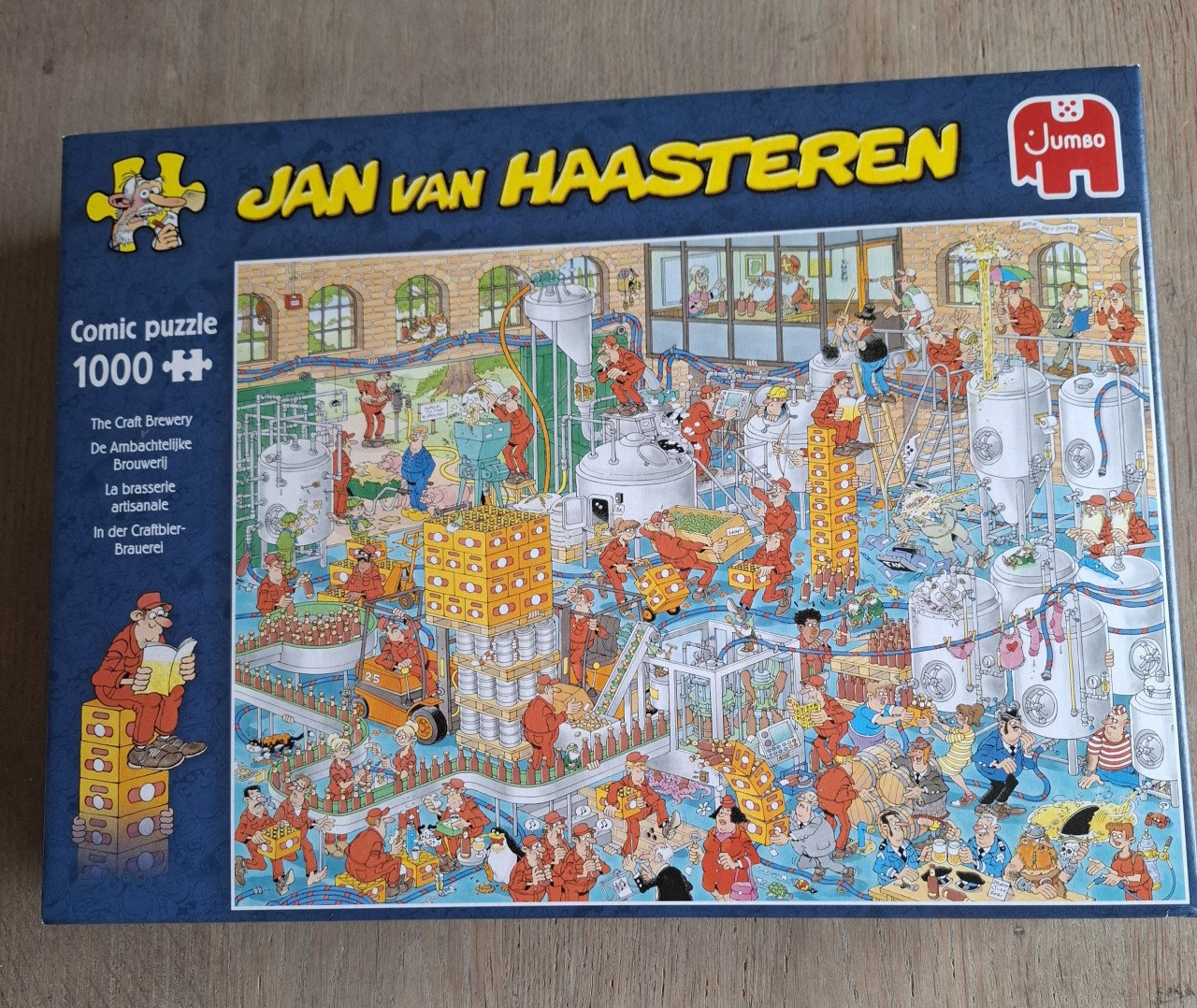 Puzzel Jan van Haasteren, De ambachtelijke brouwerij,