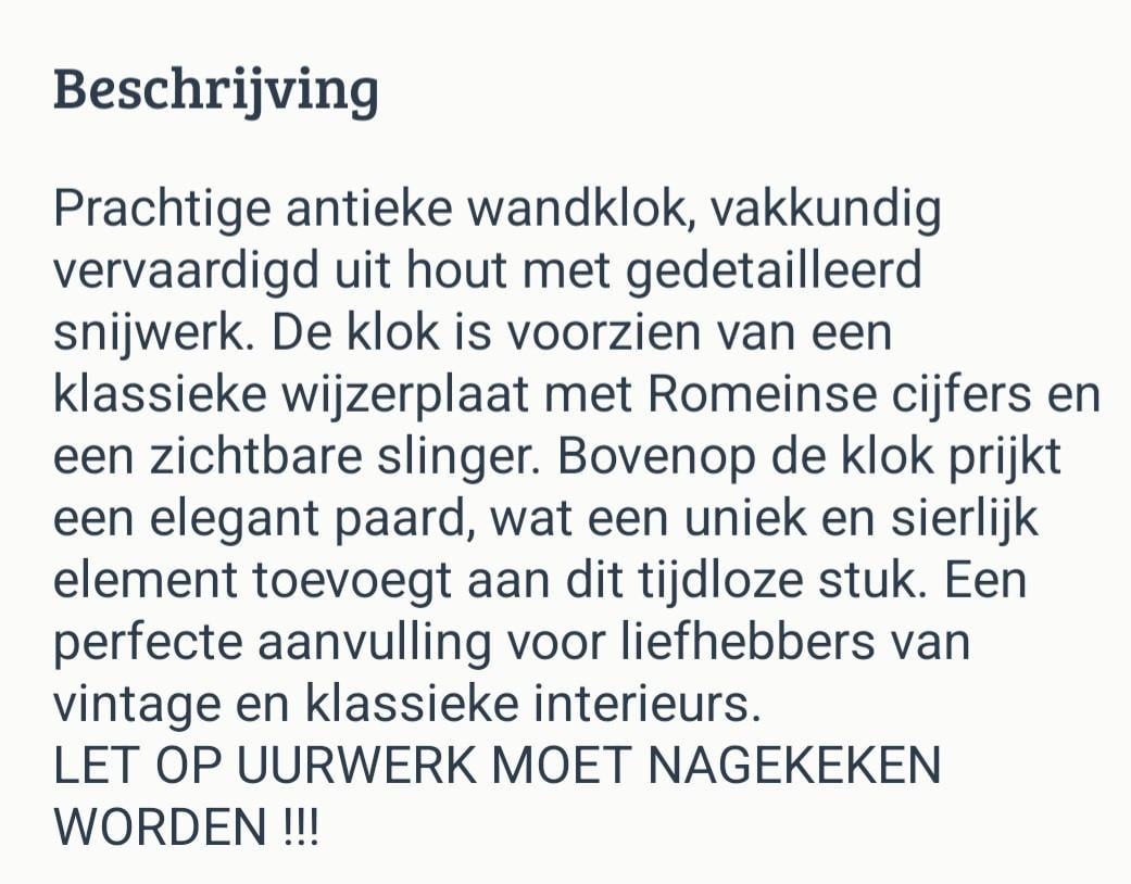 Hang klok