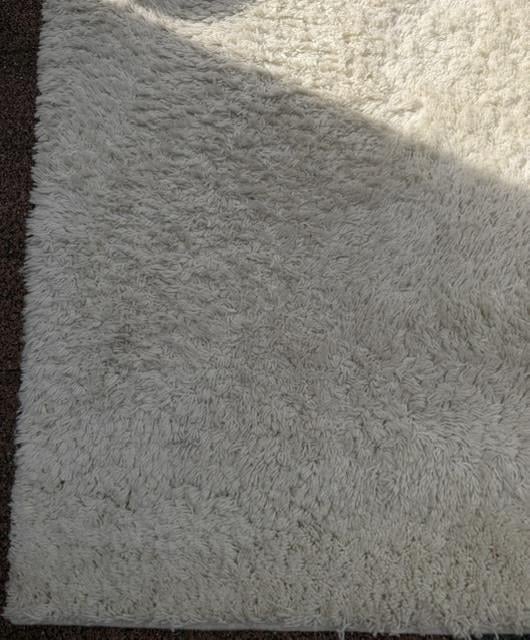 Wollen kleed 160cm x 230 cm Wit!