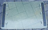 Crossfer trilplaat, 6,5pk motor, ca. 1300kg slagkracht, gratis mat