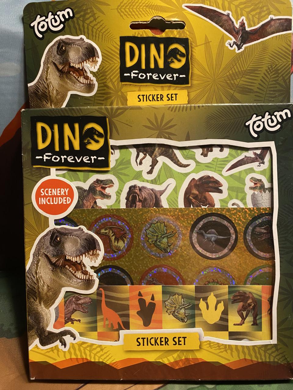 Dinosaurus incl opberg en speelkleed