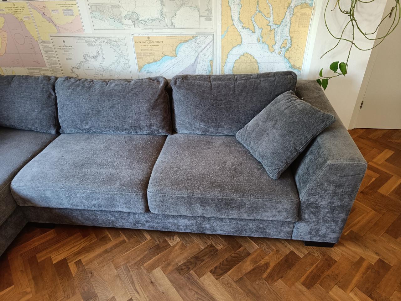 Hoekbank 3.55m X 2.50m