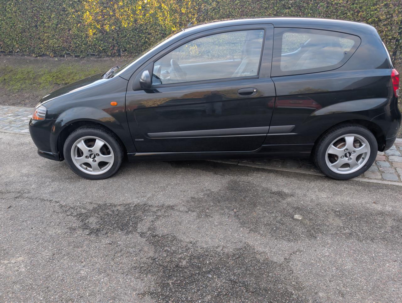 Chevrolet Kalos 1.4 automaat, zwart, 24.001 km, APK 04-2027