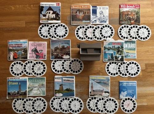 Originele View-Master Sawyers, diverse schijven 1960-1975