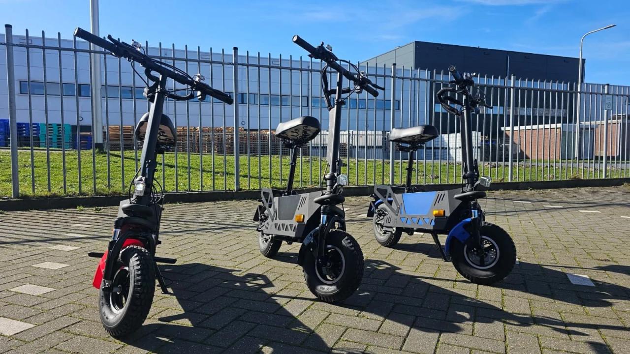 HANK Tweewielige Opvouwbare Scootmobiel