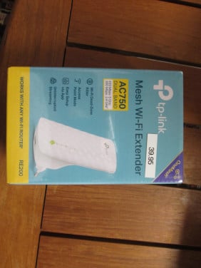 TP link wifi extender NIEUW