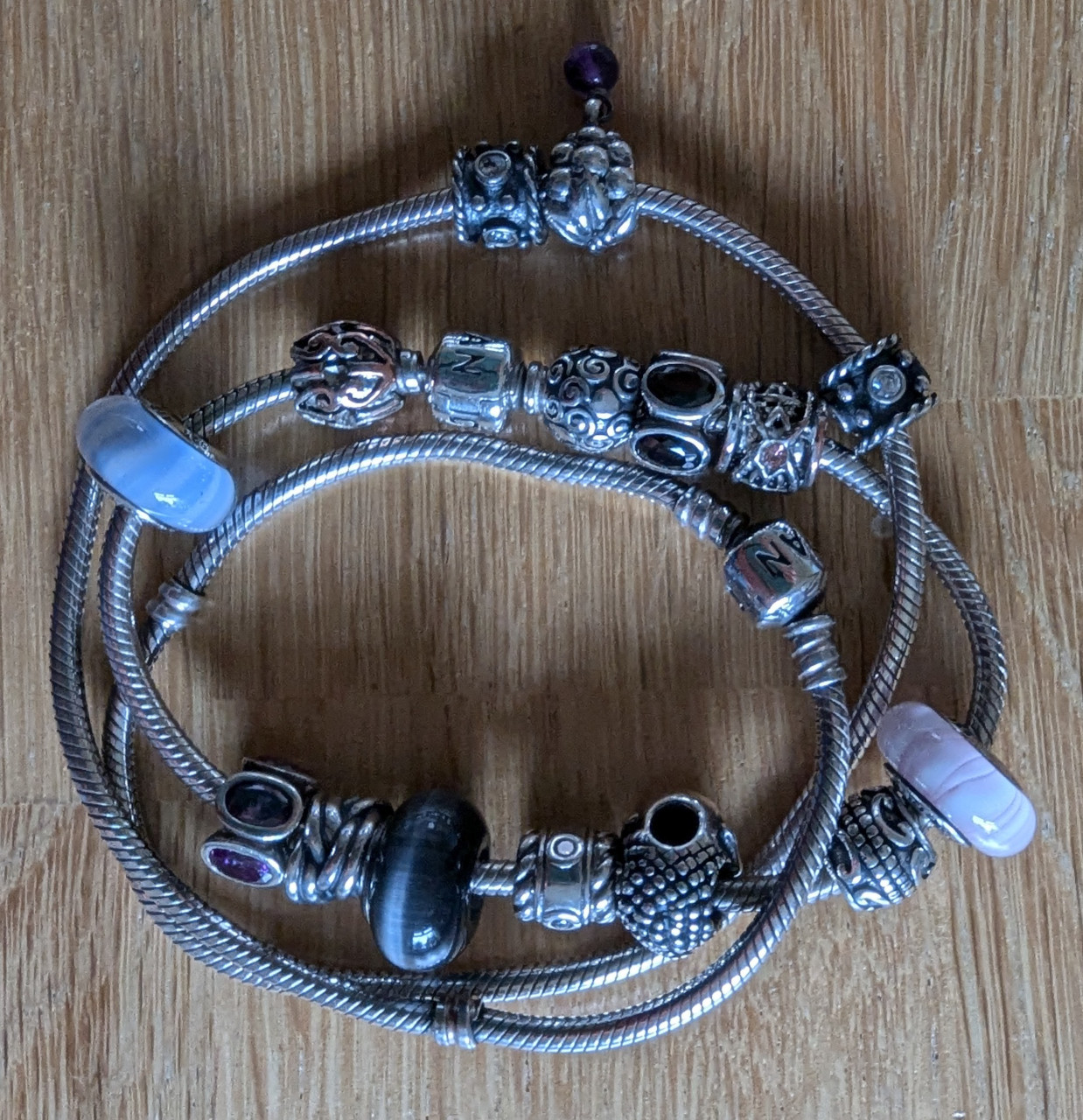 Dubbele armband van Pandora