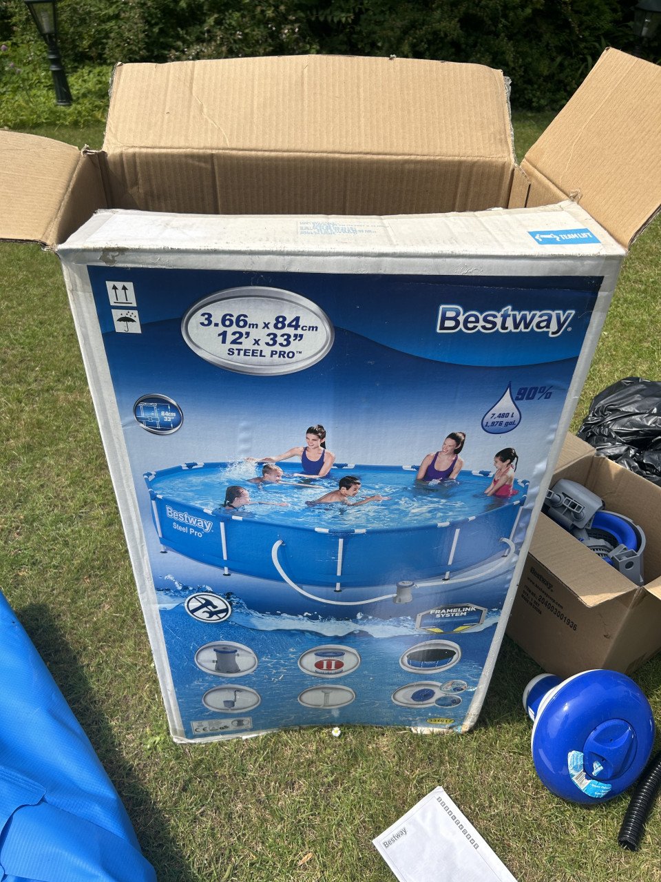 Zwembad Bestway 366 cm x 84 cm