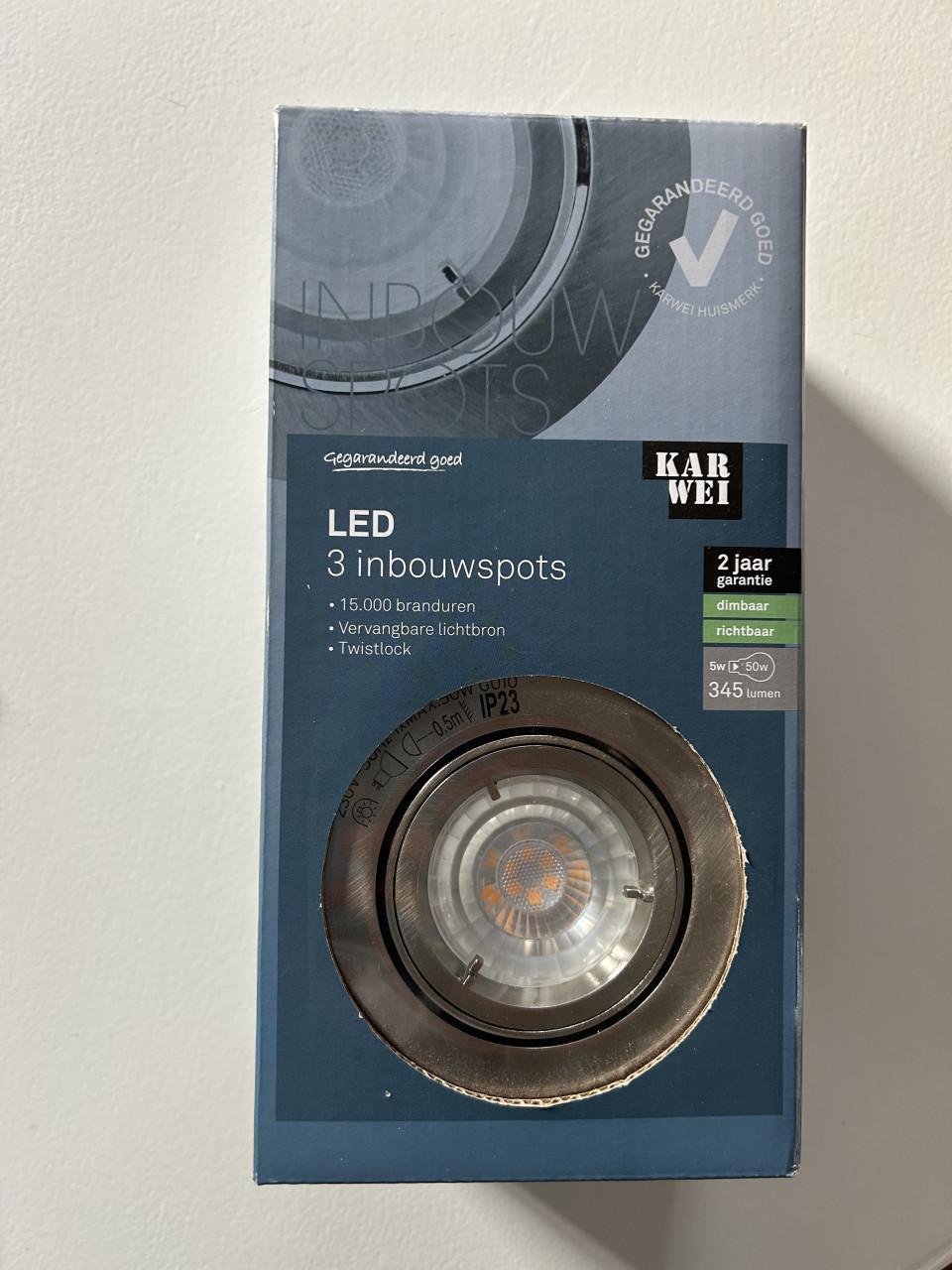 LED inbouwspots