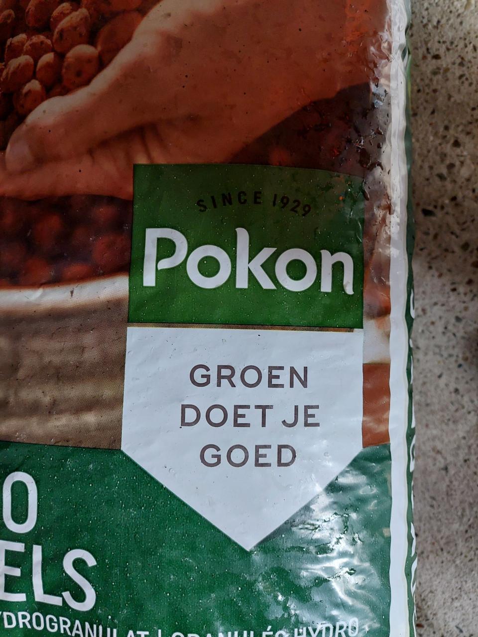 Grote zak (40 liter) hydrokorrels van pokon NIEUW