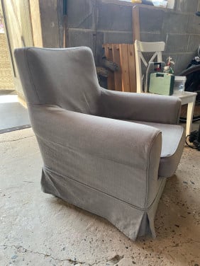Fauteuil, ikea, ziet er nog netjes uit