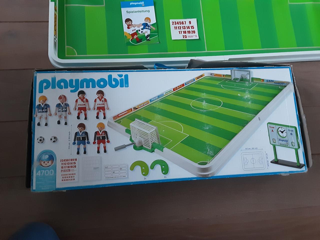 Playmobil voetbalspel