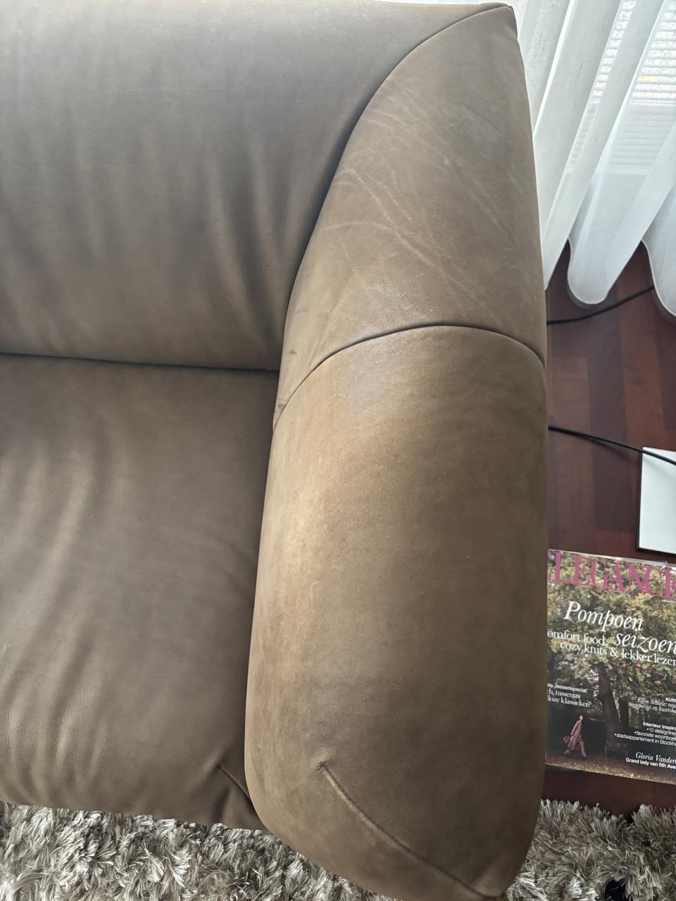 Label Moby Dick 3-zits bank (waterbuffelleer)