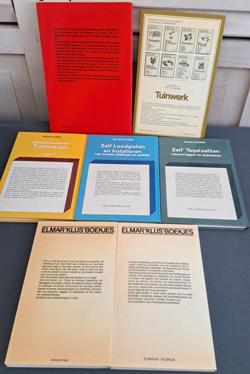 Diverse DIY boeken in z.g.st.