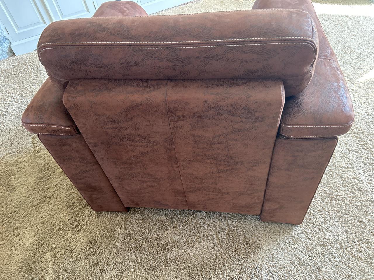 Stoel zeer comfortabel