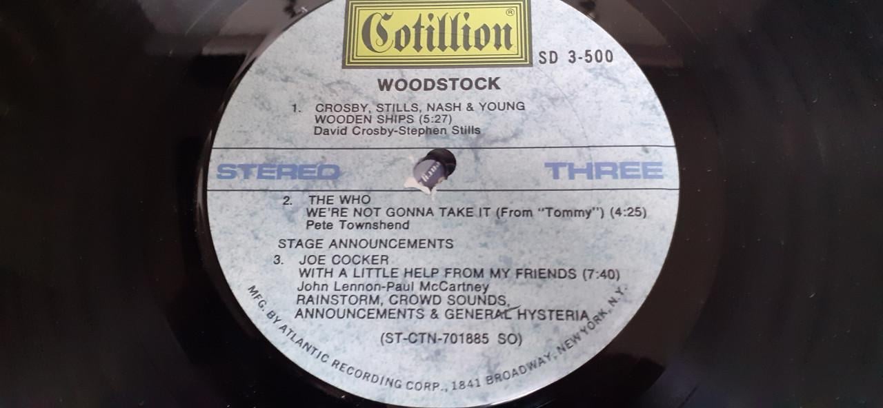 3 dubbele lp woodstock